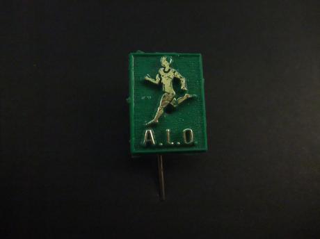 A.L.O. ( Academie voor Lichamelijke Opvoeding) groen